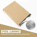 pointed bottom aluminum foil packaging bag